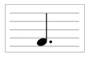 Dotted note